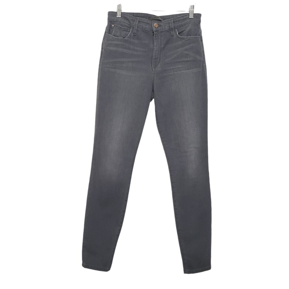Joe's Jeans | The Charlie High Rise Skinny Ankle Suri Gray Lyocell Blend Denim